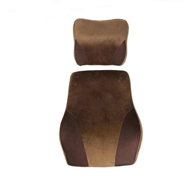 
Ergonomic Memory Foam Car Neck Pillow Orthopedic Wedge Car Seat Lumbar Support Back Cushion 