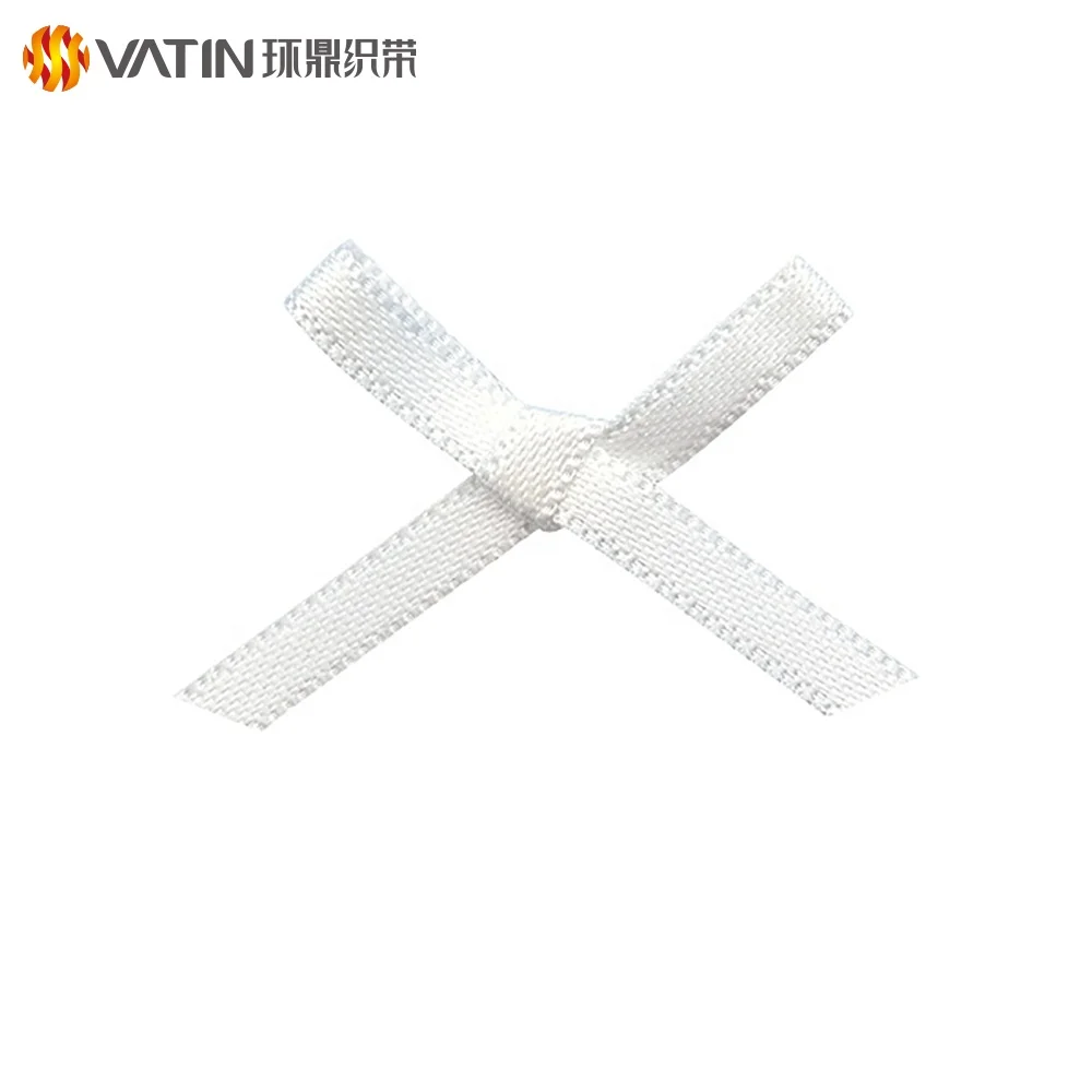 
Wholesale Cerebrate Christmas Ribbon Bow Pre-made Bow For Packaging Polyester Weaving Craft Ribbon 