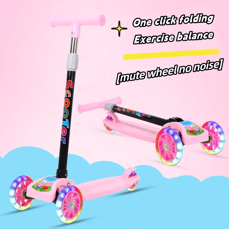 factory wholesale manufacturing drift scooter for kids/3 wheels scooter for kids/wheels scooter with pedal kids scooter foldable