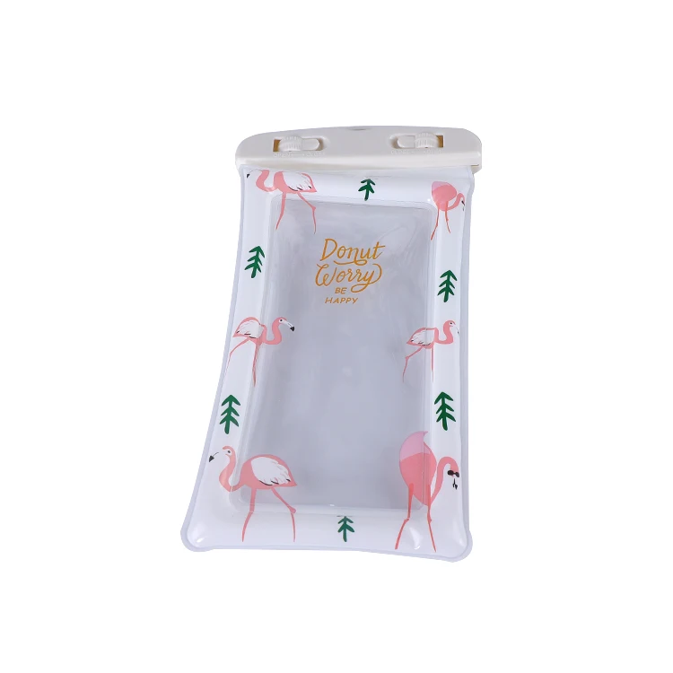 Wholesale New Design Waterproof Material Universal Clear pvc cheap water proof mobile phone ziplock bags