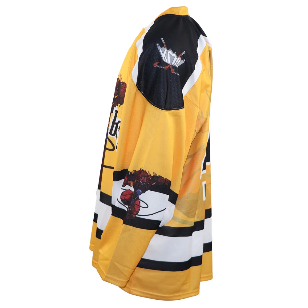 2024New 100% polyester Custom Sublimated Ice Hockey Jersey custom team sportswear hockey jersey