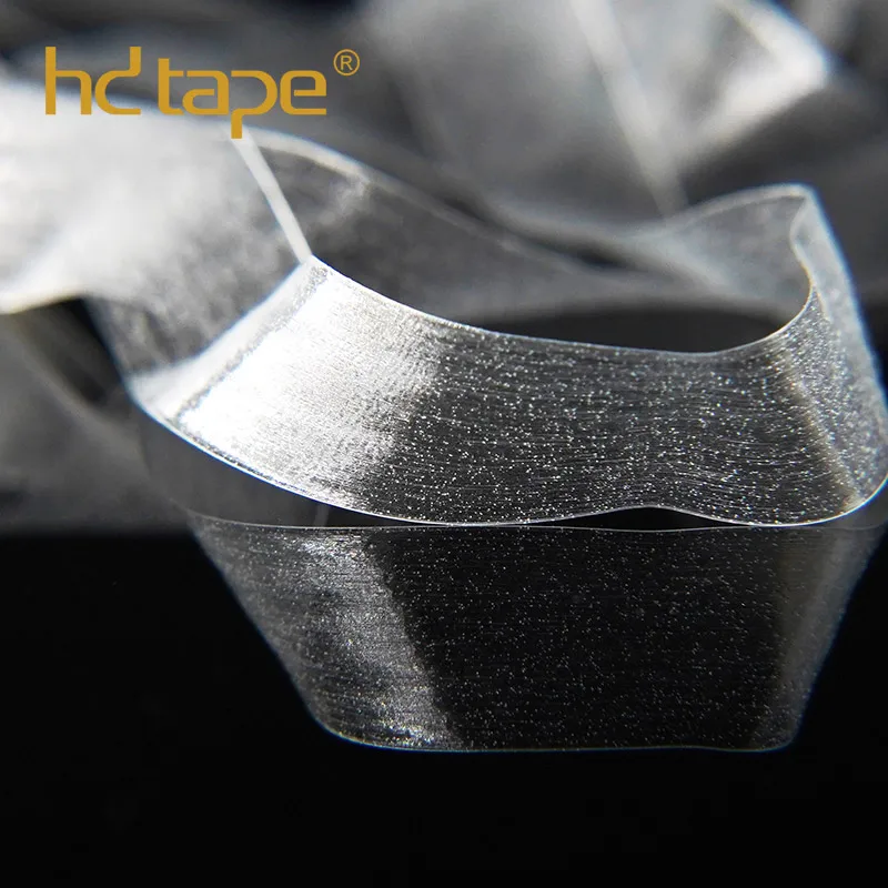 garment sewing roll package durable economy eco-friendly clear elastic tape tpu tape