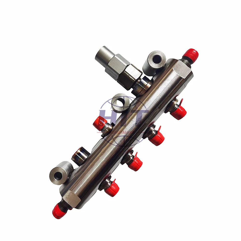 C6.4 Топливная рейка common rail в сборе 32F61-50900 подходит для экскаватора E320D 323D 3586634 358-6634 4383416 438-3416