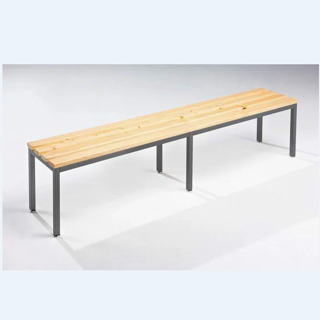 Waiting Room Pinewood steel Seating Benches changing room locker bench mental
