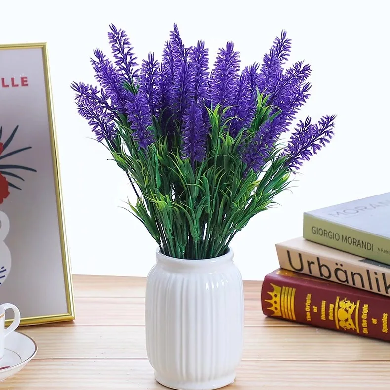 Direct factory price dried artificial flowers bouquet gift artificial lavender dried flower