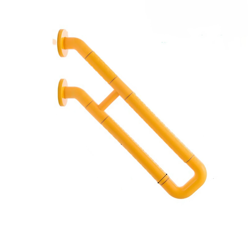 Hot Selling ABS Nylon 135 Degrees Fixed Thickened Bathroom Grab Bar Stainless Steel Safety Toilet Handle Shower Assist Handrail