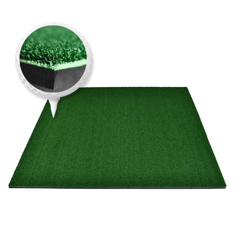 Wholesale Standard Nylon Turf Golf Range Mat Golf Hitting Mat for Golf Driving Range Backyard Screen Simulator