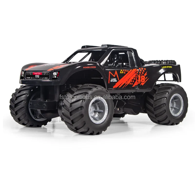 2023 New JJRC Q156.4G Water and Land High Speed Remote Control Truck LED Light Off-road Brushless Vehicle Toys rc drift car 4wd