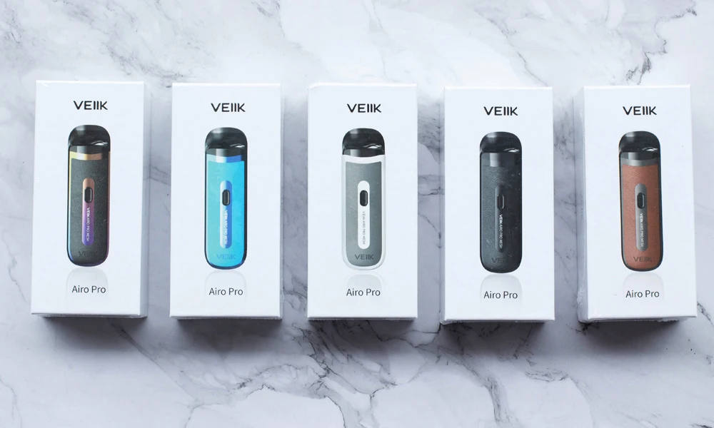 
2020 Newest electric cigarette wholesale VEIIK Airo Pro Fire key Replaced Coil Built-in Rechargeable Battery vape Pod Kit 