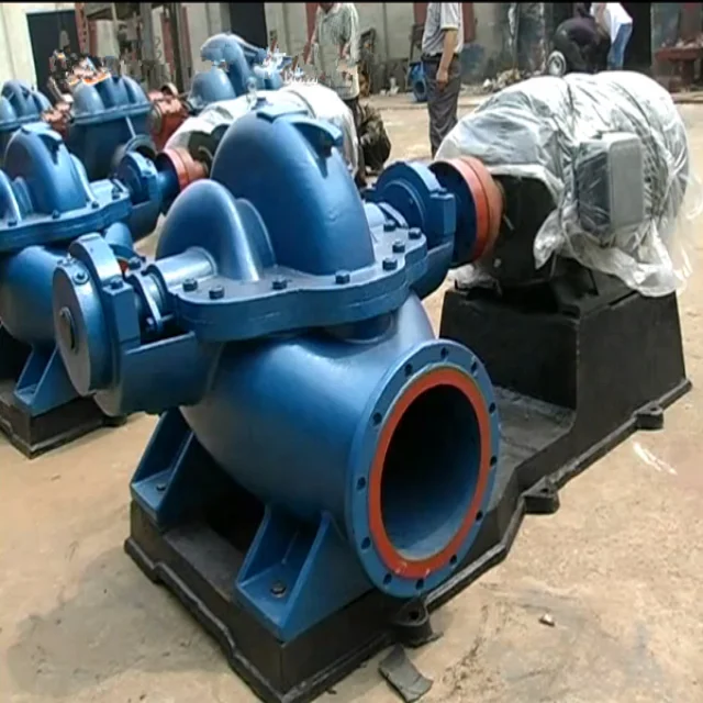 Heavy brand volute type horizontally split double suction centrifugal pump