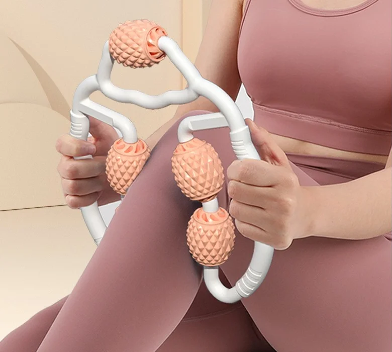 PAIDU massage eva fitness form roller set with stick roller useful gear for Muscle relaxation sports of the massage