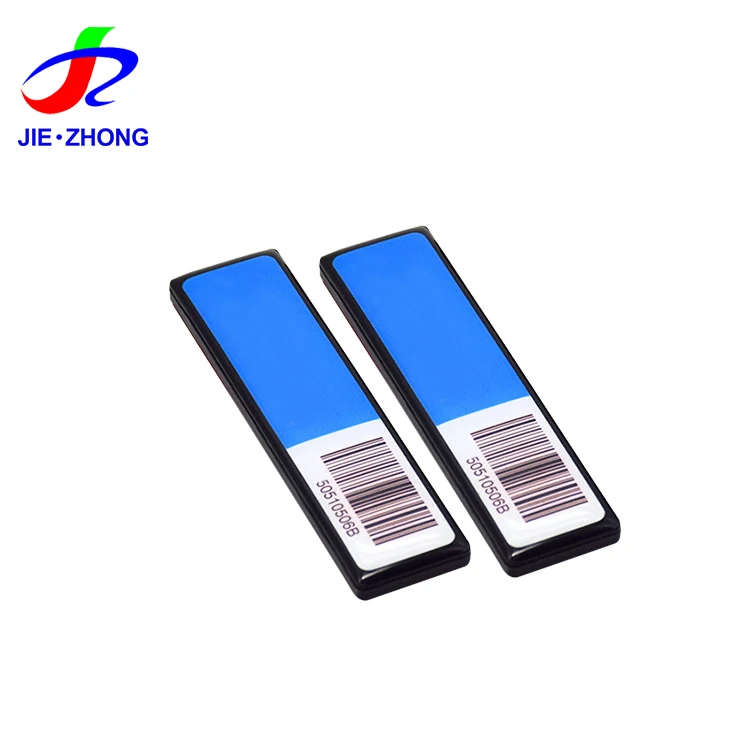 860-960Mhz Passive Anti Metal Self Adhesive Barcode ABS UHF RFID Library Shelf Tag