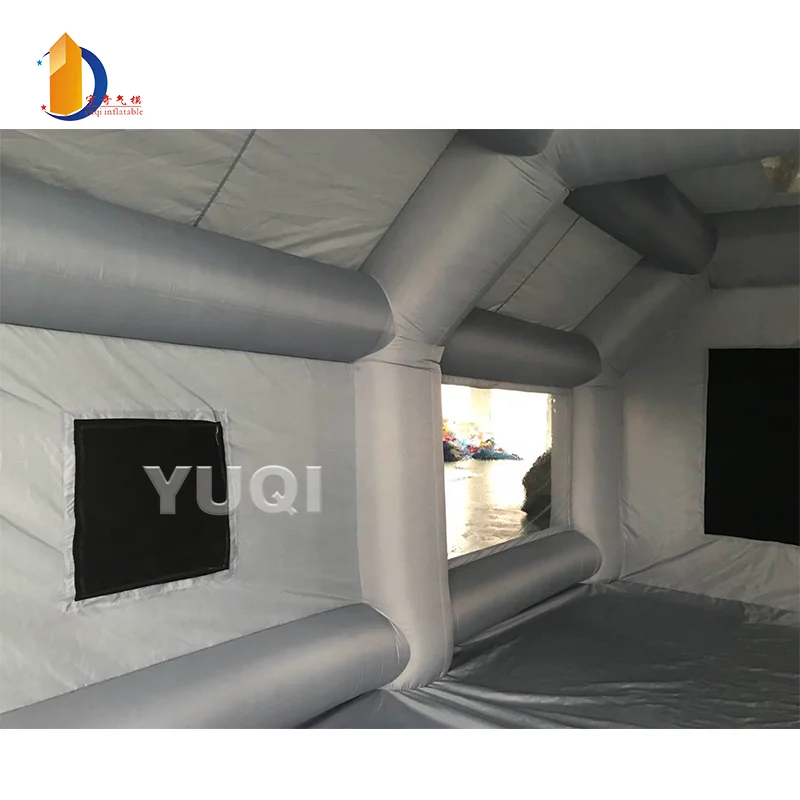 Mobile Portable Car Spray Tent Inflatable Car Painting Spray Paint Booth For Sale