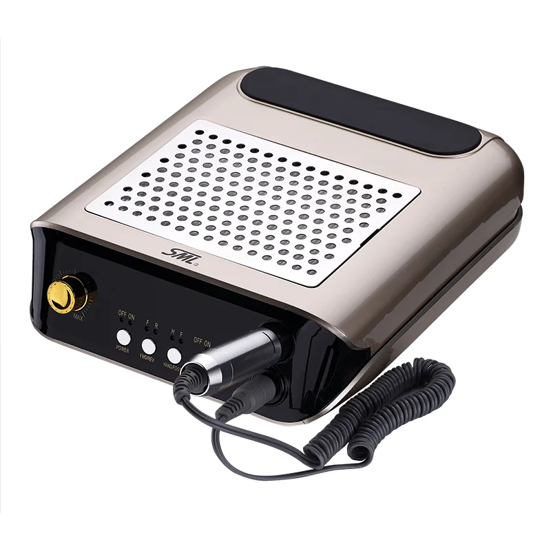 SML 2 in 1 Professional Nail Drill with Vacuum Cleaner Electric Nail Polisher Drill 35000 Rpm Nail Table with Dust Collector
