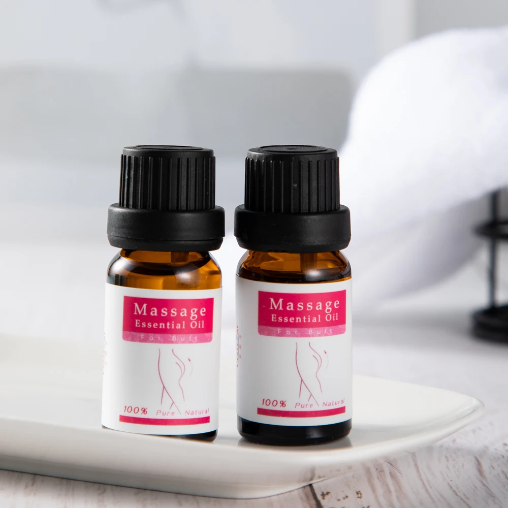 LANTHOME Natural Extract Body Massage Oil  Hip Lift Up Cream Butt Buttock Hip Moisturizing Butt Lifting Massage Essential Oil