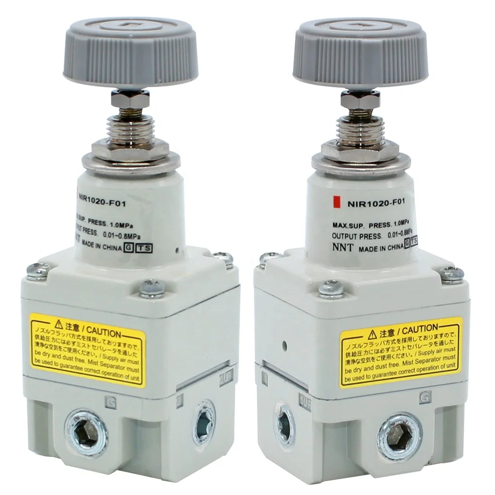 NNT NIR1000 Air Pneumatic Regulator Precision Air Regulator Precision Pressure Regulator