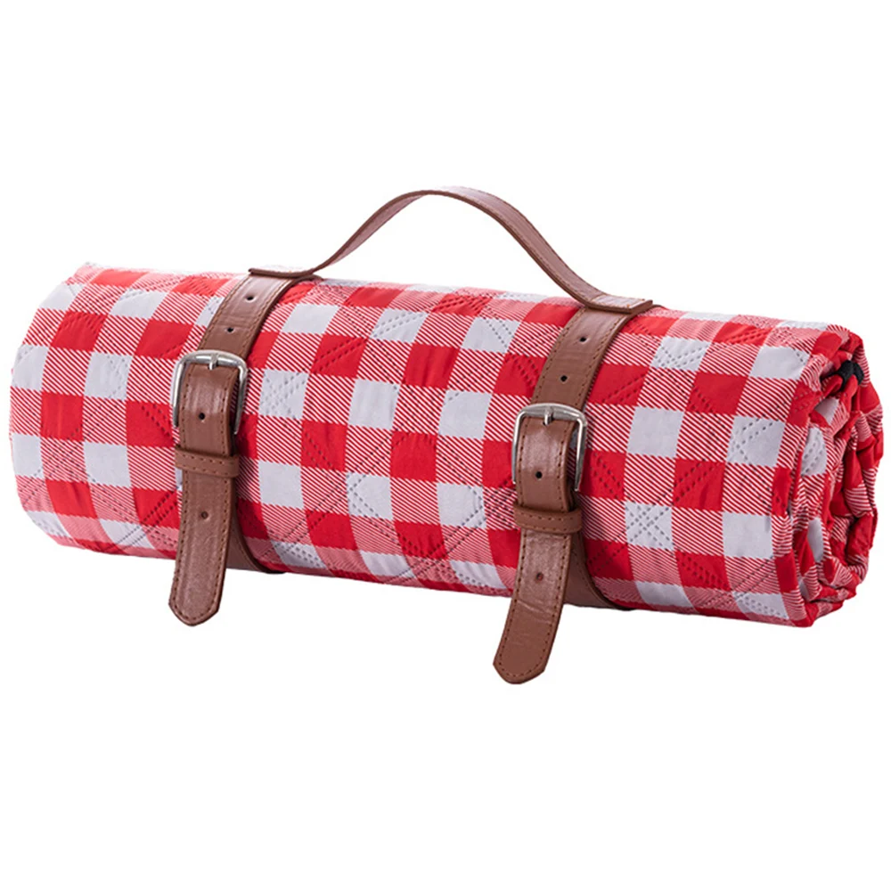 Factory Wholesale Beach Mat Camping Mat Blanket Camping Mat With Leather Strap