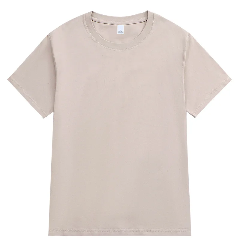 Manufacturers wholesale 220g cotton short-sleeved tshirts summer fashion brand loose tshirts for men 2024