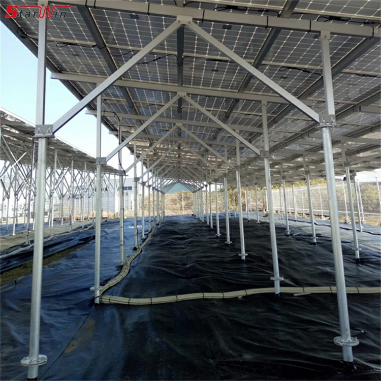 ground anchors screw in high quality Hot Dip Galvanized ground mounting system screw ground screw mounting