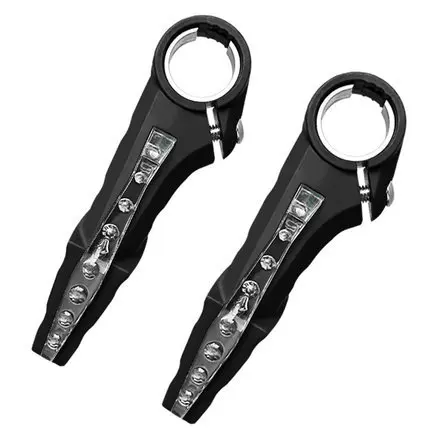 Bicycle Handlebar Grips Turn signal Light Bike LED Wheel Spoke Light Cycling Lamp of Grip The Deputy Horns Warning Light
