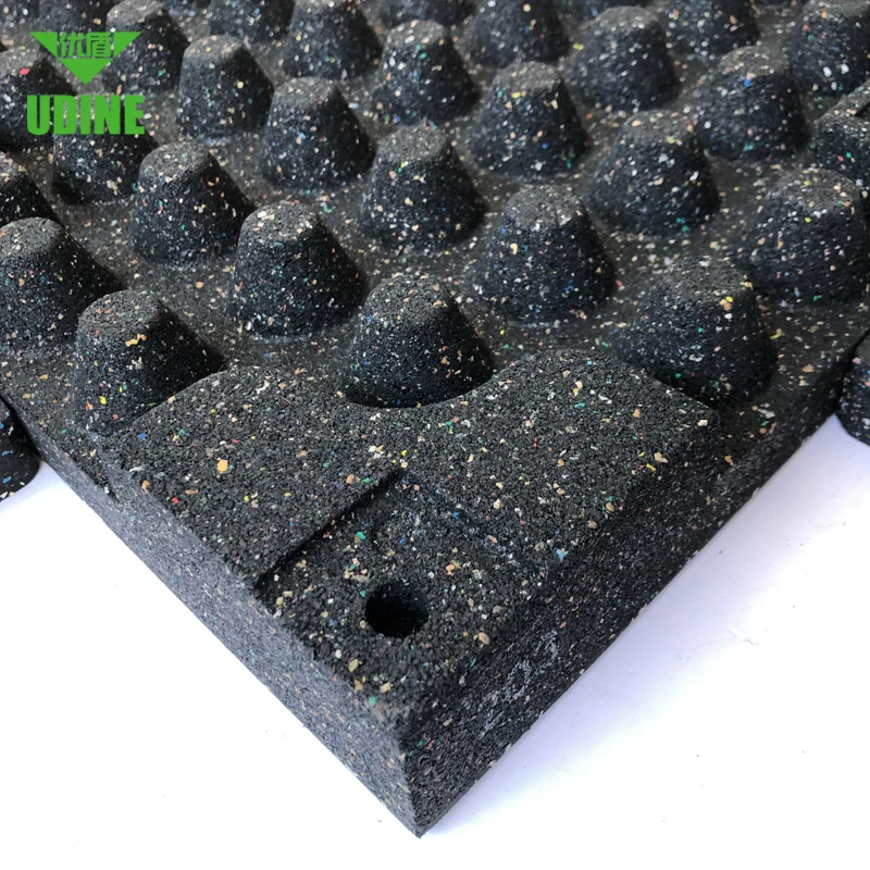 Wholesale Recycled Anti Slip Eco-Friendly Crossfit Fitness Gym Mats Playground EPDM Rubber Paver Mat Gym Flooring For Playground