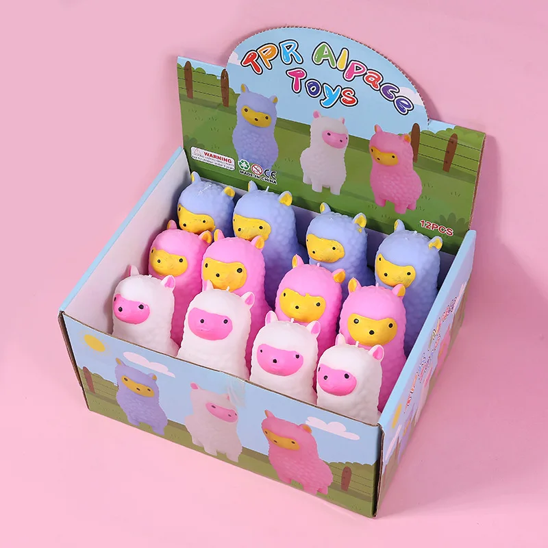 Novelty Fidget Stress Relief Toy Cute Animal Squishy Squeeze Toy