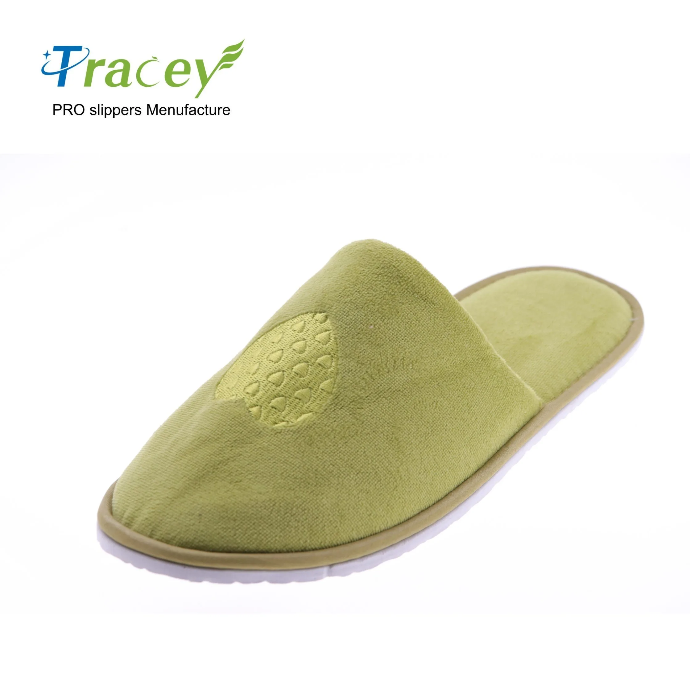 Five star indoor guest room luxury soft eva disposable wholesale cotton hotel slippers for man in winter