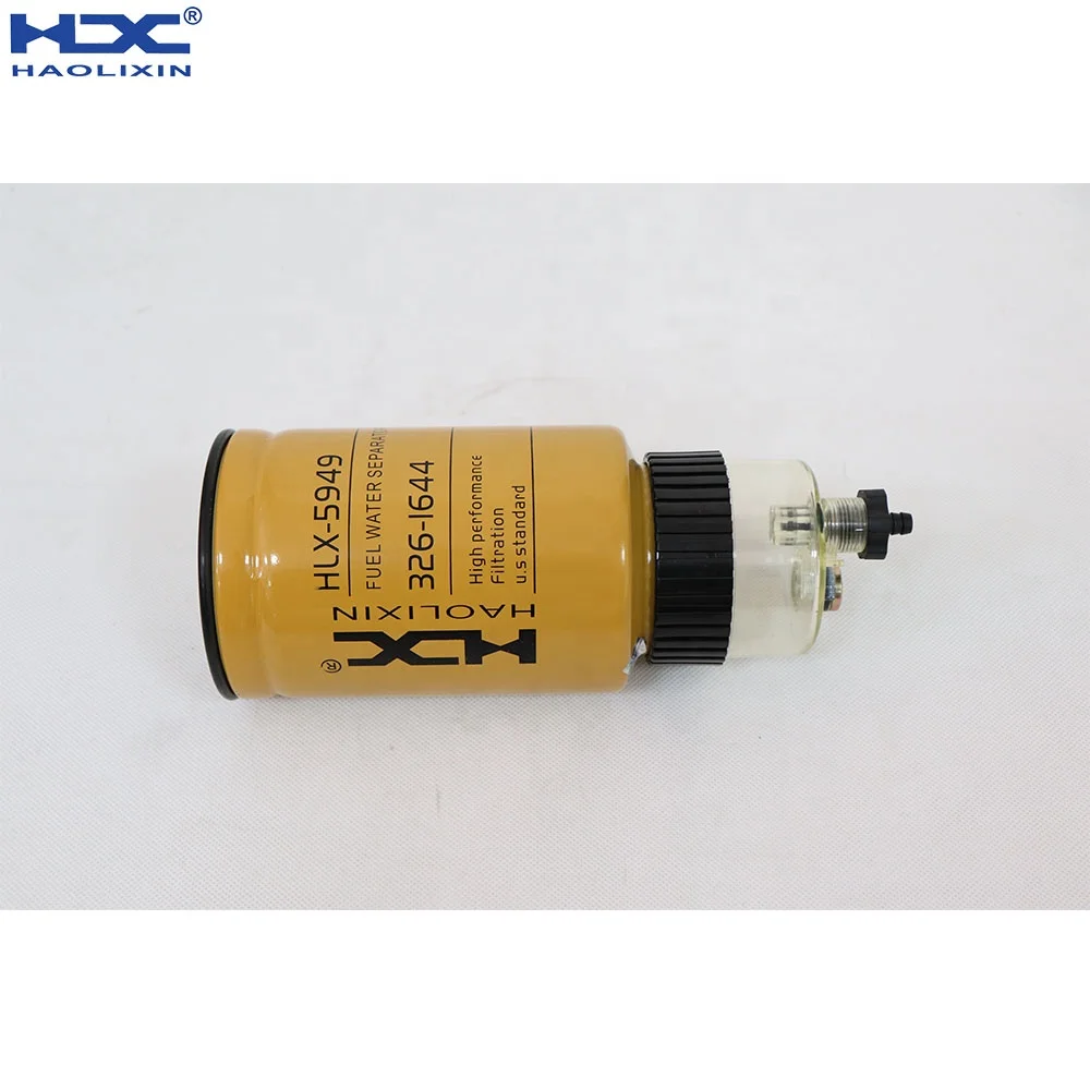 CAT детали двигателя экскаватора, Топливный Сепаратор Воды, фильтрация SN55437 1R-0770 326-1644 3261644 1R0770