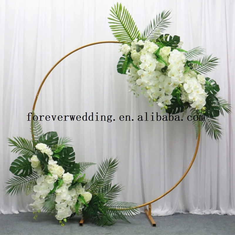 
Wedding arch metal flower stand /round wedding arches stand for wedding table centerpieces decoration display stand 