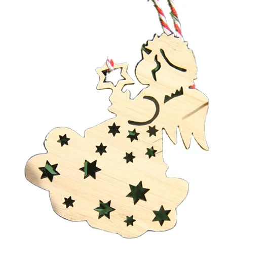 Printing Engraving Craft Christmas Tree Gift Wood Tags