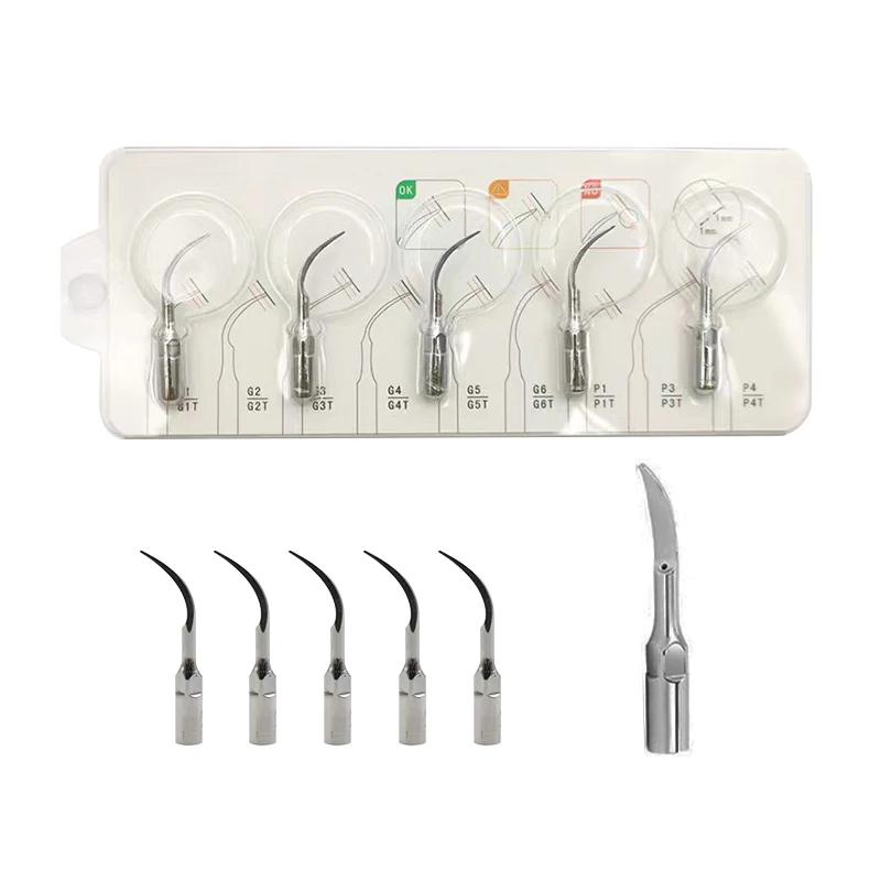 Fit DTE Woodpecker SATELEC EMS Handpiece Scaling G1 G2 G3 G4 P1 P3 GD3 GD4 PD1 Dental Ultrasonic Scaler Tip