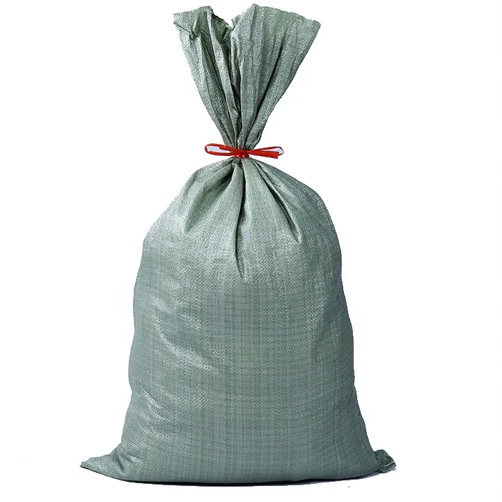 KEHAO 50kg Polypropylene Bags green shipping bag pp woven sack bags