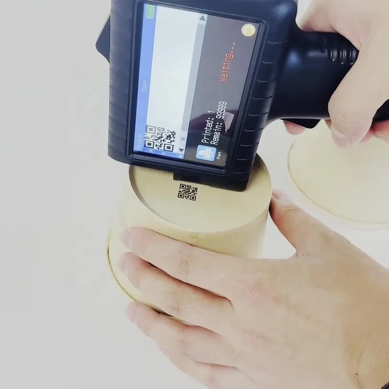 Best Thermal Tij Inkjet Printer Handheld Coding Machine For expiry date barcode logo serial number