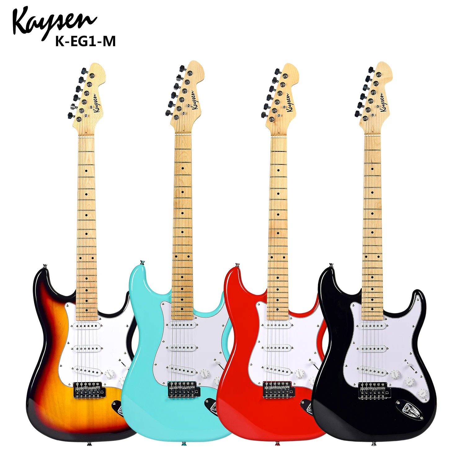Factory ST Guitar  Kaysen EG1 Customize 6 Stringed Beginner Electric Guitar