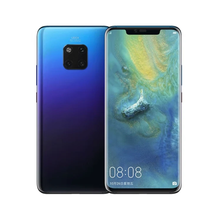 Оптовая продажа Оригинальный разблокированный смартфон хорошее качество huawei подержанные мобильные телефоны 40MP для Huawei Mate 20 Pro 8 + 128 ГБ