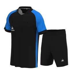 custom soccer uniforms sets Sports breathable Football Jersey referee uniform sublimation Soccer Jersey
