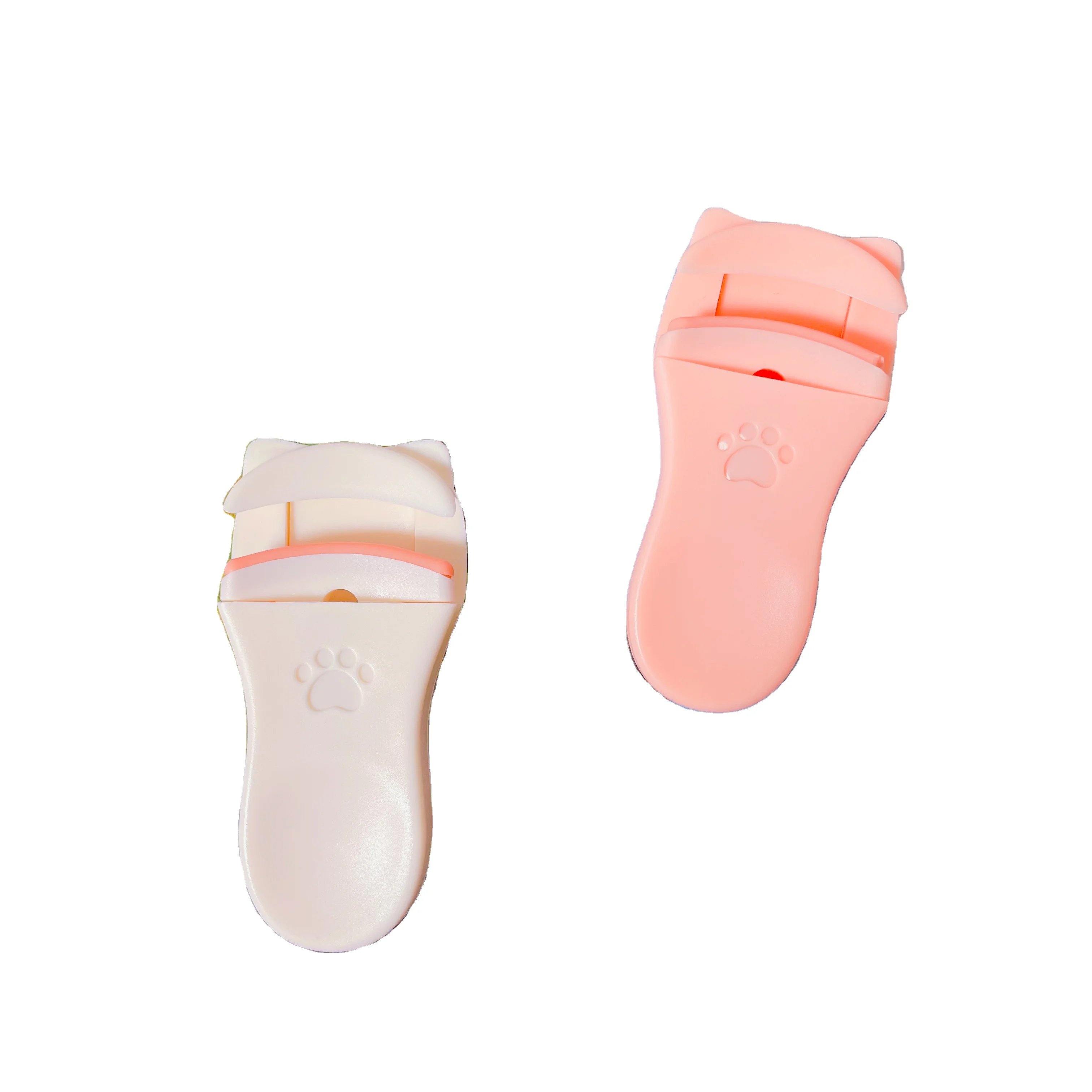 2 PCs Cat Claw Eyelashes Curler Cute Designs Long Lasting Professional for Women Makeup Accessories Tool Fit All Eyelash Shapes