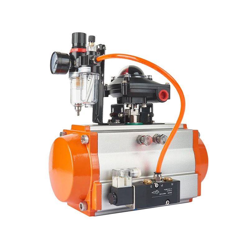 Factory price pneumatic actuator durable pneumatic device with signal feedback device for control valve