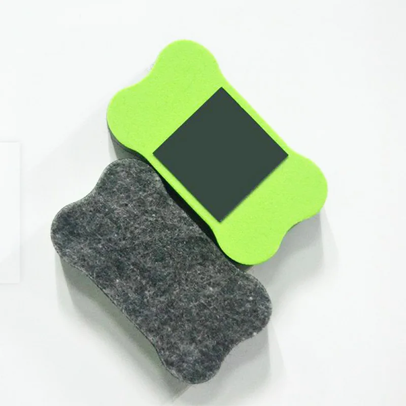 HIGE-QUALITY MATERIALS magnetic felt whiteboard eraser is great to students children in classroom home and office