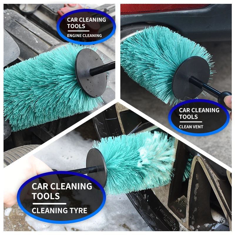 Wholesale Car Wash Brush Detailing Brush Set  Engine wheel hub car cleaning brush