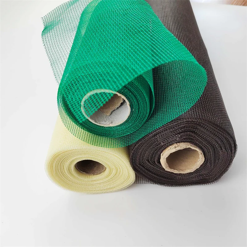 China Supplier Roll up Fiberglass Fly Insect Window Screen 18x16 Mesh Pvc Coated