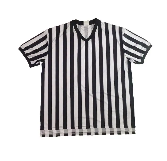 Sublimation cheap small quantity Custom Printing Soccer T Shirt Uniform Jersey for Referee