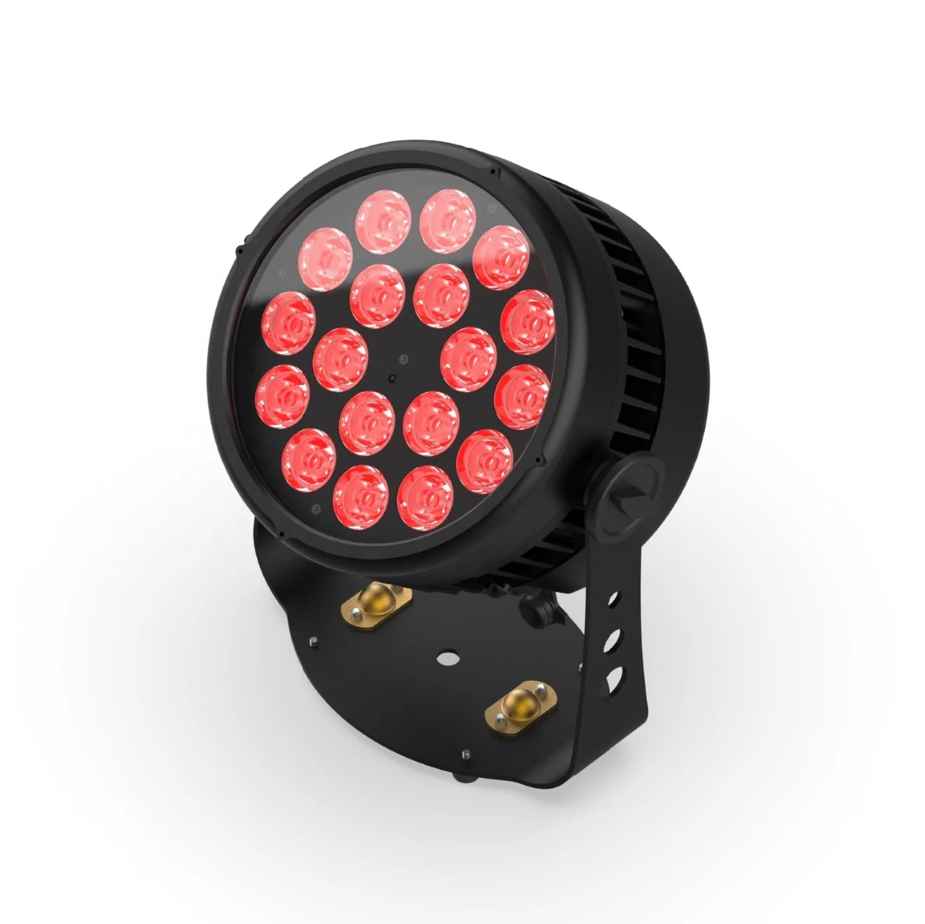 18*10W RGBW 4in1 IP65 Outdoor Waterproof LED par light 4/8CH Wireless DMX LED Wedding Par with IR remote control for night club