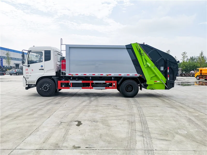 Dongfeng 4x2 л.с. 10 куб. М 12 15 среднего размера городской мусорный коллектор и транспортный уплотнитель для