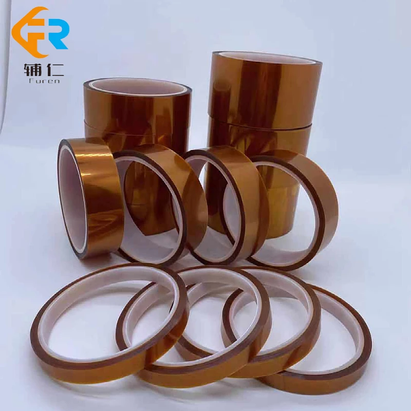 Brown gold finger high-temperature resistant adhesive tape without residue polyimide insulation high-temperature adhesive