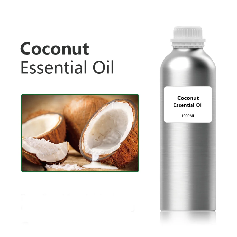 Coconut Essential Oil Real Extracted Organic Coconut Oil Wholesale 100% Pure Natural Essential Oil Spa Massage Scraping Bath