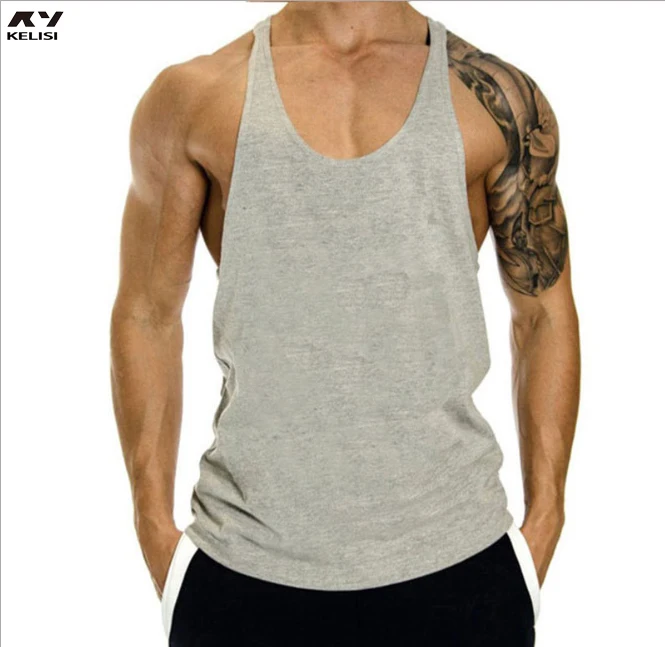 Мужской спортивный жилет для фитнеса, тренировочный жилет для мышц, фирменный жилет для бодибилдинга из чистого хлопка с возможностью нанесения логотипа на заказ