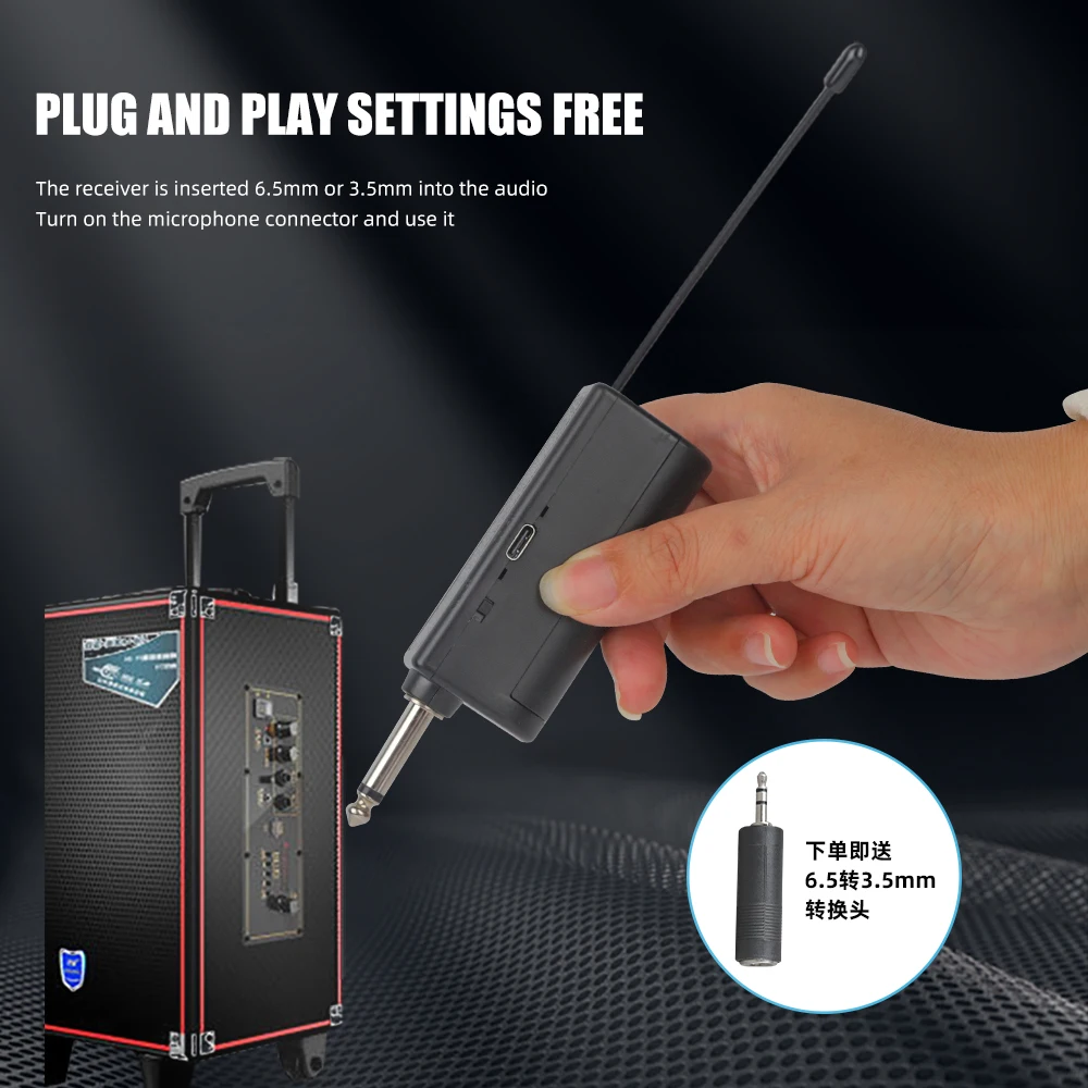 Wholesale prices Professional UHF PLL Controlled Wireless Mic Mike Live Studio Recording Karaoke Wireless Microphone
