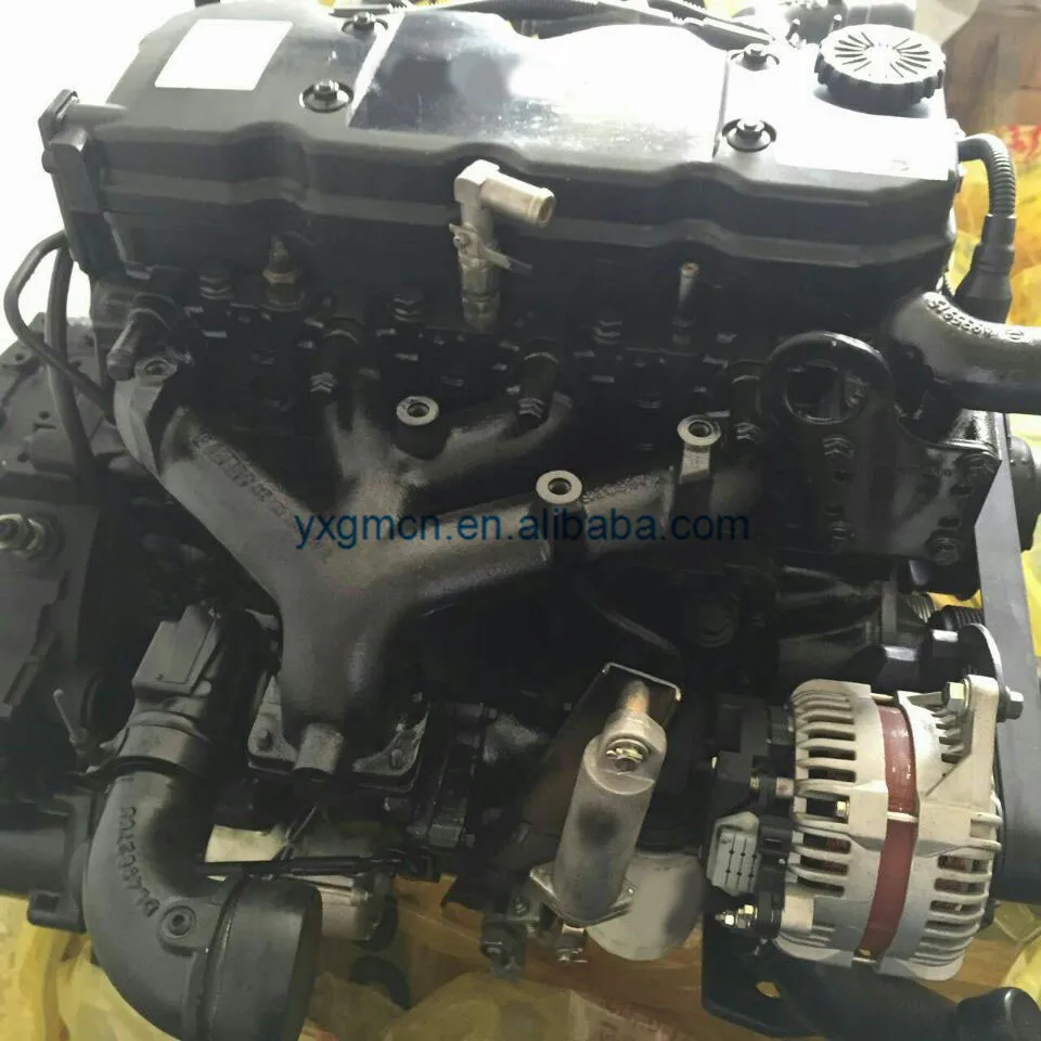 Грузовики средней мощности 6 цилиндров ISDE4.5 морской дизельный двигатель 300