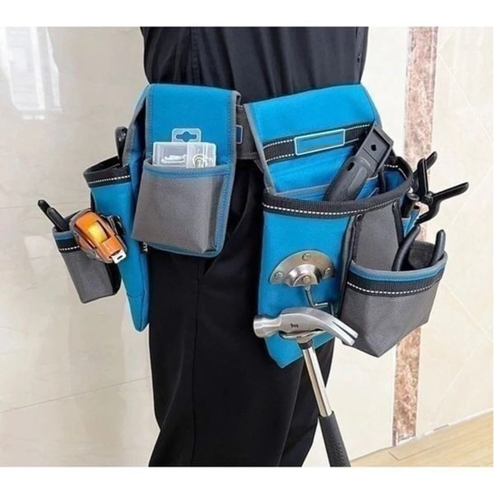 The New heavy duty construction tool belt bag pouch organizer carpenter tool belt with stretch belt removal and installation
